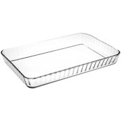 تصویر تابه پیرکس مستطیل پاشاباغچه مدل بورجام کد ۵۹۲۰۴ 