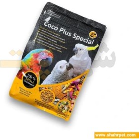 تصویر غذای آجیلی کاسکو طوطی آرا کاکادو کوکو پلاس Coco Pluse Special Food For Parrots