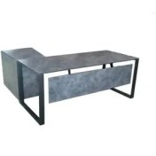 تصویر میز مدیریت اداری پایه فلزی مدرن مدل K87 راشنو 