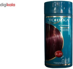 تصویر شامپو رنگ توهیکا مدل dark violet شماره 4.25 حجم 150 میلی لیتر 