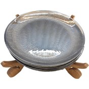 تصویر بشقاب میوه خوری مدل سولو مجموعه ۶ عددی 