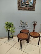 تصویر عسلی 3تیکه گرد 