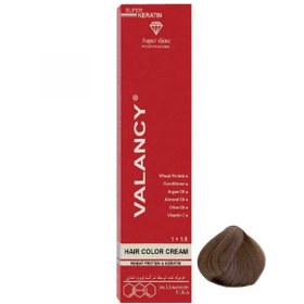 تصویر رنگ مو والانسی سری طبیعی شماره 5.00 رنگ قهوه ای روشن قوی VALANCYHair Color 100ml 5.00