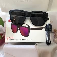 تصویر عینک آفتابی و هندزفری بلوتوث ایکس او مدل XO E6 Smart Bluetooth Glasses XO E6 Smart Bluetooth Glasses