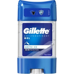 تصویر مام ژله ای ضد تعریق مردانه آرکتیک آیس ژیلت مدل Gillette Antiperspirant Gel Arctic Ice 48HR Protection Gillette Antiperspirant Gel Arctic Ice 48HR Protection 75ml