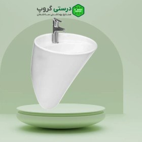 تصویر روشویی فلوریا چینی کرد Floria washbasin