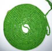 تصویر تسبیح هزارتایی شماره 8 سبز کاهویی 