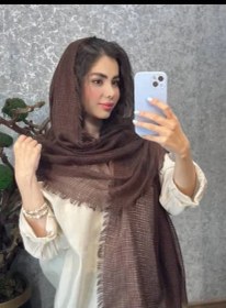 تصویر شال کنفی دور ریش 