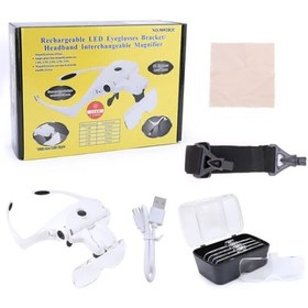 تصویر ذره بین عینکی هدلایتی مدل 9892B2C 