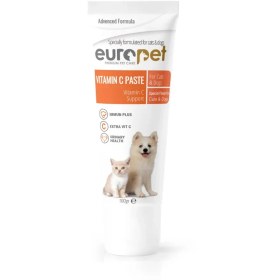 تصویر خمیر ویتامین سی سگ و گربه یوروپت 100 گرم - اورجینال Europet Immunis Paste Dog & Cat 100g