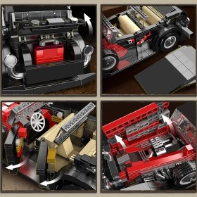 تصویر لگو ماشین کلاسیک مولدکینگ کد ۱۰۱۱۴ Mould King 10114