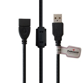 تصویر رابط افزایش 10 متری طول USB برند PARADISE 