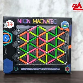 تصویر بازی آهنربایی مگناتک نئون 