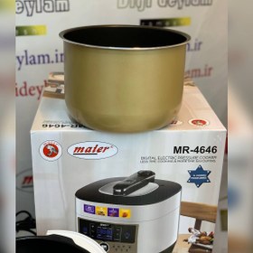 تصویر زودپز مولتی کوکر مایر مدل MR_4646 DIGITAL ELECTRIC PRESSURE COOKER Maier MR_4646