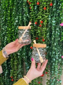 تصویر عسل خوری درب بامبو 