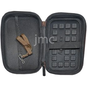 تصویر کیف چرم مناسب پاوربانک 