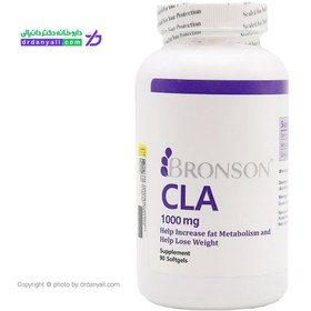 تصویر سافت ژل سی ال ای 1000 میلی گرم برونسون 90 عدد Bronson CLA 1000 mg 90 Softgels