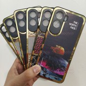 تصویر قاب فانتزی آنر 90 لایت با دور طلایی و محافظ لنز 