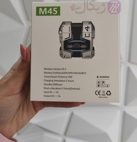 تصویر هندزفری بلوتوثی دامیکس مدل M45 ENC مشکی ایرپاد بی سیم متفرقه مدل M45 ENC