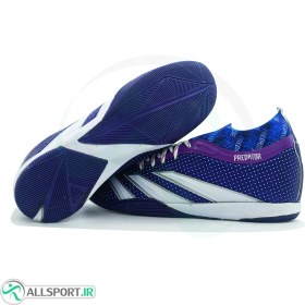 تصویر کفش فوتسال آدیداس پردیتور Adidas Predator Purple White 