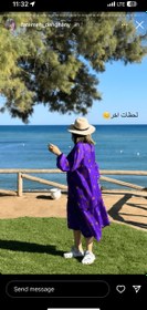 تصویر پیراهن بلند ساحلی «لیلا» 