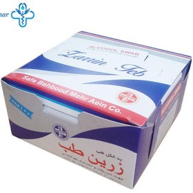 تصویر پد الکلی طبی زرین طب Zarrin Teb Alcohol Swab