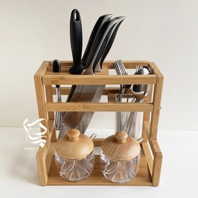 تصویر استند آشپزخانه بامبو وارداتی 