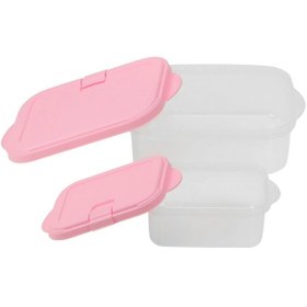 تصویر ست پیک نیک 55 پارچه ونوس پلاستیک مدل N116 - دودی 