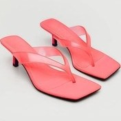 تصویر کفش زنانه صندل وینیل با سرعت بالا منگو MANGO 