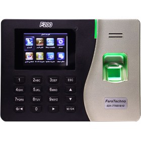 تصویر دستگاه حضور وغیاب F200 