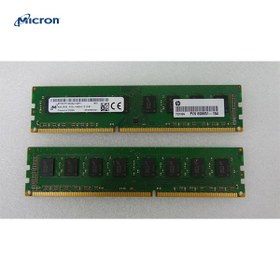 تصویر رم دسکتاپ DDR3L دو کاناله 1600 مگاهرتز CL11 میکرون مدل PC3-12800U ظرفیت 8 گیگابایت 