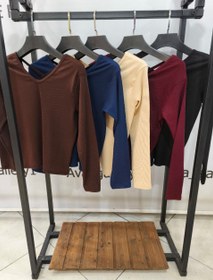 تصویر بلوز کبریتی زنانه 