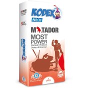 تصویر کاندوم خاردار و حلقوی کدکس مدل Matador بسته 12 عددی - ساده 
