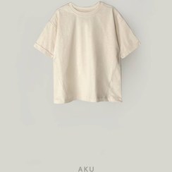 تصویر تیشرت سفید بیسیک AKU کودک و نوجوان 
