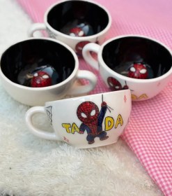 تصویر ماگ سوپرایزی مرد عنکبوتی 