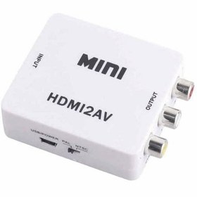 تصویر تبدیل HDMI به AV وی نت مدل V_COHD2AVM به همراه صدا 