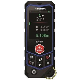 تصویر متر لیزری هیوندای مدل DM624 ظرفیت ۶۰ متری 