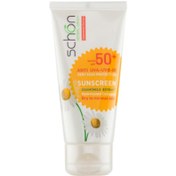 تصویر کرم ضد آفتاب بی رنگ شون مناسب پوست های خشک تا نرمالSPF 50 