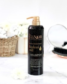 تصویر شامپو بدون سولفات موی خشک kukui oil گلامور Glamor Hydrate&Defrizz kukui oil shampoo