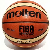 تصویر توپ بسکتبال مولتن مدل GL7X سایز 7 
