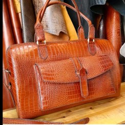 تصویر ساک مسافرتی چرم 