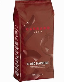 تصویر دانه قهوه کارارو گلوبو مارون - یک کیلوگرمی Carraro Coffee Globo Marrone 