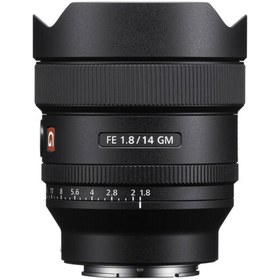 تصویر لنز واید دوربین سونی مدل FE 14MM F/1.8 GM لنز دوربین متفرق Sony FE 14mm f/1.8 GM