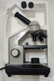 تصویر میکروسکوپ حرفه ای قدیمی بابزرگنمایی 125 واقعی 