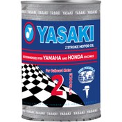 تصویر روغن موتور سیکلت یاساکی دوزمانه حجم 1لیتر Yasaki motorcycle oil