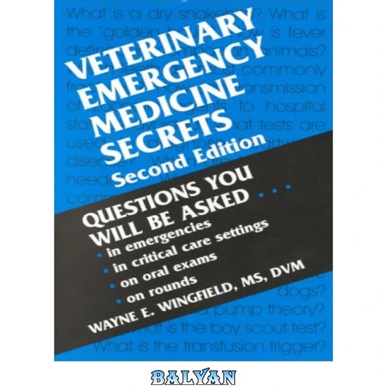 خرید و قیمت دانلود کتاب Veterinary Emergency Medicine Secrets ترب