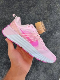 تصویر کفش نایک لونار صورتی سفید Nike lunar pink white