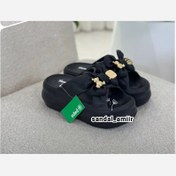 تصویر دمپایی زنانه لژدار پاپیونی کد ۴۳۰۹ 