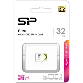 تصویر کارت حافظه سیلیکون پاور 32گیگ ELITE microSDHC/SDXC_Colorful 