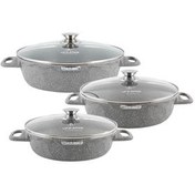 تصویر سرویس تابه 6 پارچه لایف اسمایل مدل LIFEP7STSHR-6-4 LIFEP7STSHR-6-3